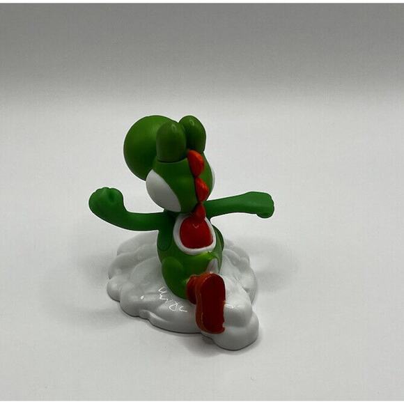 Nintendo Super Mario 2018 McDonalds Happy Toy Running Yoshi McDonald’s Loose - Picture 3 of 6